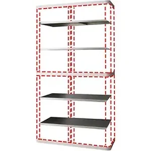 PPR 366014192394 | Paperflow easyOffice 80 Gray Storage