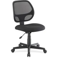 Lorell LLR 82095 Multi-task Chair - Black Fabric Seat - Black Back - 5