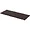 Lorell Lorell Utility Table Top - Espresso Rectangle,