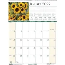 House HOD 327 Earthscapes Flowers Photo Wall Calendar - Julian Dates -