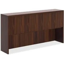 Lorell LLR 34320 Chateau Series Mahogany Laminate Desking - 66.1 X 14.