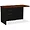 LLR 79155 | Lorell Walnut Laminate Commercial Steel Desk