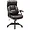 LLR 59535 | Lorell Black Base High-back Leather Chair
