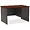 LLR 79148 | Lorell Mahogany Laminate/Charcoal Modular Desk