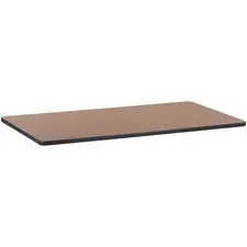 Lorell LLR 99895 Medium Oak Laminate Rectangular Activity Tabletop - H