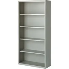 Lorell LLR 41289 Fortress Series Bookcases - 34.5 X 13 X 72 - 5 X Shel