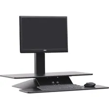 Lorell LLR 99548 Sit-to-stand Electric Desk Riser - 21.6 Height X 26.6