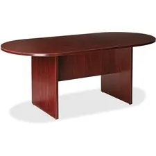 Lorell LLR PT7236MY Prominence Racetrack Conference Table - 72 X 36 X 