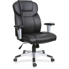 Lorell LLR 83308 High-back Leather Executive Chair - Bonded Leather Se