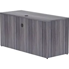 Lorell LLR 69553 Weathered Charcoal Laminate Desking - 60 X 24 X 29.5 