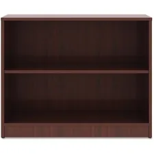 Lorell LLR 99778 Mahogany Laminate Bookcase - 29.5 Height X 36 Width X