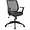 LLR 84840 | Lorell Mesh Executive Mid-back Chair - Black