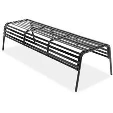 Safco SAF 4369BL Safco Cogo Indooroutdoor Steel Bench - Black - Steel 