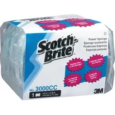 3m MMM 3000CCCT Scotch-brite Power Sponges - 0.7 Height X 4.5 Width X 