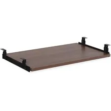 Lorell 035255699921 Essential Srs Walnut Laminate Keyboard Tray - Waln