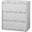 LLR 88029 | Lorell 3-Drawer Light Gray Lateral Files - 36 x
