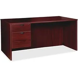 LLR PD3066QLMY | Lorell Prominence 2.0 Mahogany Laminate