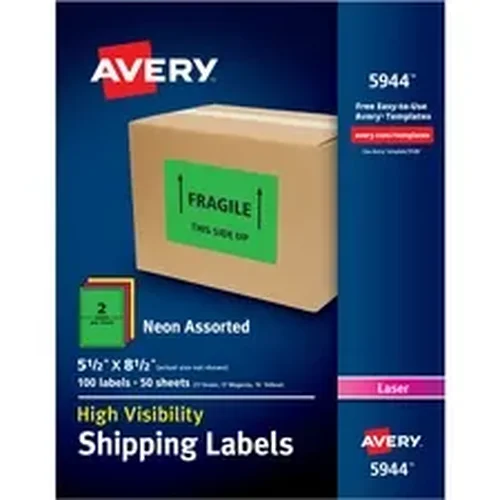 AVE 5944 | Avery Dennison Avery® High Visibility Neon