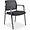 LLR 30956 | Lorell Guest Chair - Black Fabric, Plastic Seat