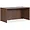 LLR 69968 | Lorell Essentials Series Walnut Desk Shell - 1