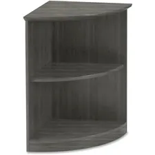 Safco MLN MVBQ2LGS Mayline Medina - Open 14-round Bookcase - 1 Shelf, 