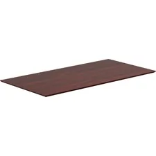 Lorell LLR 59611 Electric Height-adjustable Mahogany Knife Edge Tablet