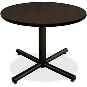 LLR 62580 | Lorell Hospitality Espresso Laminate Round