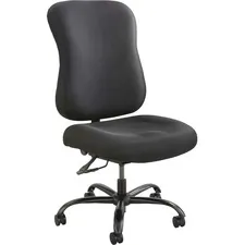 Safco SAF 3590BL Safco Optimus Big And Tall Chair - Black Seat - Black