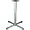 LLR 34432 | Lorell Silver Bistro-height X-leg Table Base