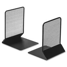 Lorell LLR 84242 Mesh Bookends - 7 Height X 5.4 Width X 5.3 Depth - De