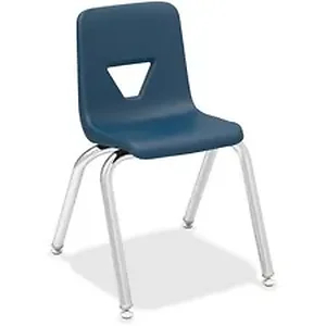 LLR 99884 | Lorell 14 Seat-height Stacking Student Chairs