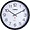 LLR 61008 | Lorell 12-1/2 Slimline Wall Clock - Analog