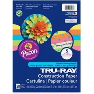Pacon Corporation Tru-Ray Construction Paper - Art Project