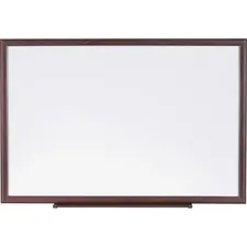 Lorell LLR 84169 Wood Frame Dry-erase Marker Boards - 72 (6 Ft) Width 