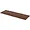 LLR 59632 | Lorell Utility Table Top - Walnut Rectangle,