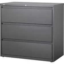 Lorell LLR 66207 Hanging File Drawer Charcoal Lateral Files - 36 X 18.