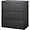 LLR 88028 | Lorell 3-Drawer Black Lateral Files - 36 x 18.6