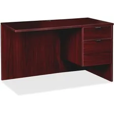 Lorell LLR PR2442QRMY Prominence 2.0 Mahogany Laminate Boxfile Right R