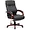 LLR 69531 | Lorell Executive Chair - Black Leather Seat
