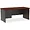 LLR 79152 | Lorell Mahogany Laminate/Charcoal Modular Desk
