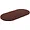 LLR 34342 | Lorell Chateau Series Mahogany 8' Oval