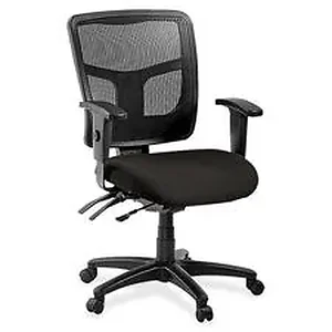LLR 8620163 | Lorell ErgoMesh Series Managerial Mid-Back