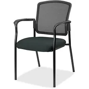LLR 23100076 | Lorell Guest Chair - Black Frame - Black