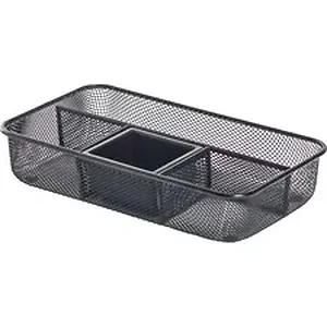 LLR 84142 | Lorell Mesh Desktop Organizer - 2