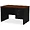 LLR 79147 | Lorell Walnut Laminate Commercial Steel Desk