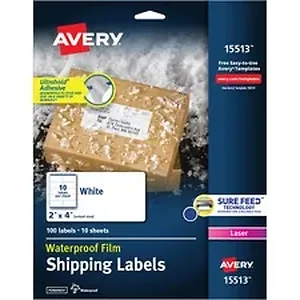 AVE 15513 | Avery Dennison Avery® WeatherProof(TM) Mailing