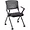 LLR 41847 | Lorell Plastic Arms/Back Nesting Chair - Black