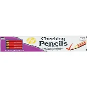 LEO 65030 | Charles Leonard CLI Erasing Checking Pencils
