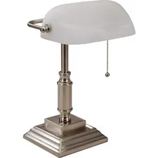 Lorell LLR 99955 15 Classic Banker's Lamp - 15 Height - 6.5 Width - 10