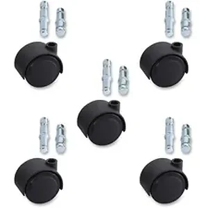 LLR 33446 | Lorell Premium Dual Soft Wheel Casters Set